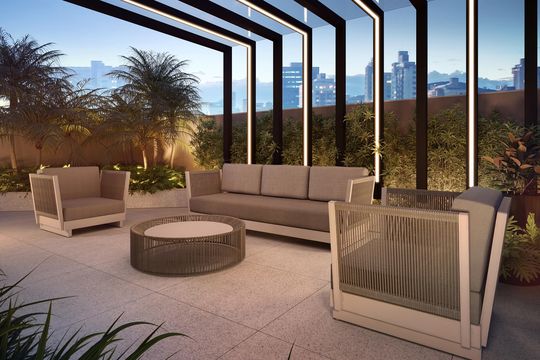 Área comum - Gourmet  de apartamento à venda com 3 quartos, 99m² em Savassi, Belo Horizonte
