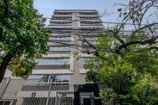 Fachada de apartamento para alugar com 2 quartos, 63m² em Auxiliadora, Porto Alegre