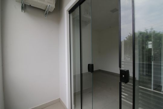 Varanda da Suíte 3 de casa à venda com 3 quartos, 120m² em Taquara, Rio de Janeiro