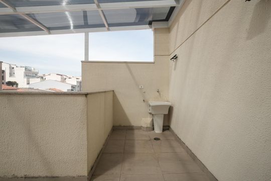 Área de Serviço de apartamento à venda com 2 quartos, 100m² em Parque Novo Oratório, Santo André