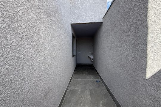 Área externa de apartamento para alugar com 2 quartos, 65m² em Chacaras Reunidas Santa Terezinha, Contagem