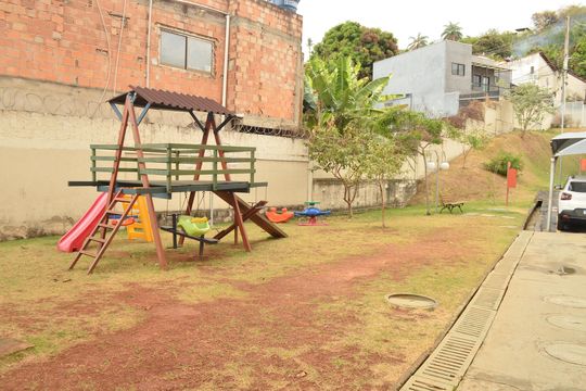 Área comum - Playground de apartamento à venda com 2 quartos, 47m² em Pousada Santo Antonio, Belo Horizonte