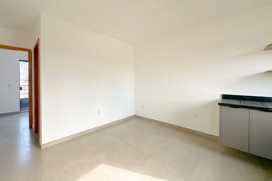 Sala/Cozinha de apartamento para alugar com 1 quarto, 31m² em Ipiranga, São José