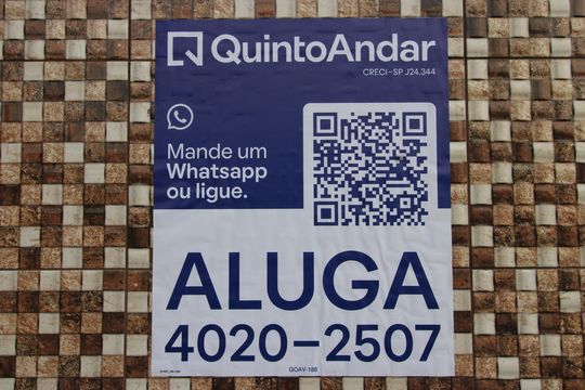 Placa de apartamento para alugar com 2 quartos, 120m² em Cidade Tiradentes, São Paulo