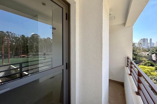 Sacada  de kitnet/studio para alugar com 1 quarto, 19m² em Santo Amaro, São Paulo