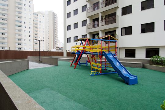 Área comum - Playground de apartamento para alugar com 2 quartos, 80m² em Vila Floresta, Santo André