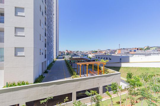 Área comum de apartamento para alugar com 1 quarto, 38m² em Jardim Copiuva, Carapicuíba