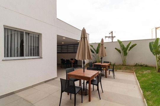 Área comum - Churrasqueira de apartamento para alugar com 2 quartos, 38m² em Bom Retiro, São Paulo