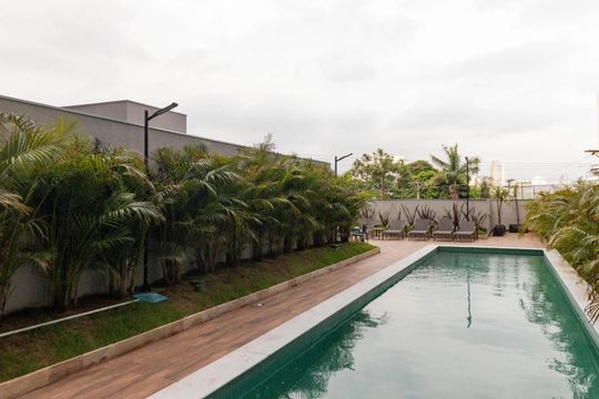 Área comum - Piscina de apartamento para alugar com 2 quartos, 38m² em Bom Retiro, São Paulo