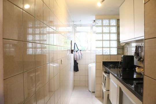 Cozinha e Área de Serviço de apartamento à venda com 1 quarto, 50m² em Água Branca, São Paulo