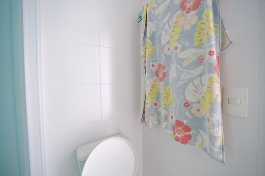 Banheiro do Quarto 2 de apartamento à venda com 2 quartos, 52m² em Chácara Cruzeiro do Sul, São Paulo
