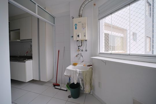 Área de Serviço de apartamento à venda com 2 quartos, 52m² em Chácara Cruzeiro do Sul, São Paulo