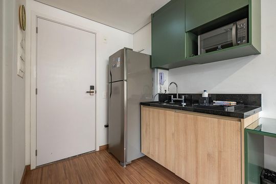 Studio de kitnet/studio para alugar com 1 quarto, 25m² em Pinheiros, São Paulo