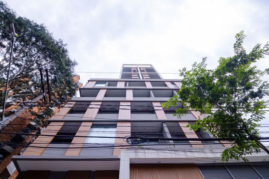 Fachada de kitnet/studio à venda com 1 quarto, 141m² em Indianópolis, São Paulo