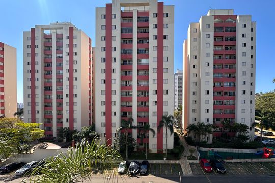 Vista do Quarto 1 de apartamento para alugar com 3 quartos, 68m² em Planalto, São Bernardo do Campo