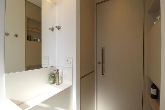 Banheiro de apartamento para alugar com 1 quarto, 30m² em Planalto Paulista, São Paulo