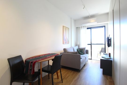 Sala de apartamento para alugar com 1 quarto, 30m² em Planalto Paulista, São Paulo