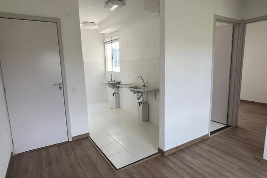 Cozinha de apartamento para alugar com 2 quartos, 41m² em Nova Esperança, Cachoeirinha