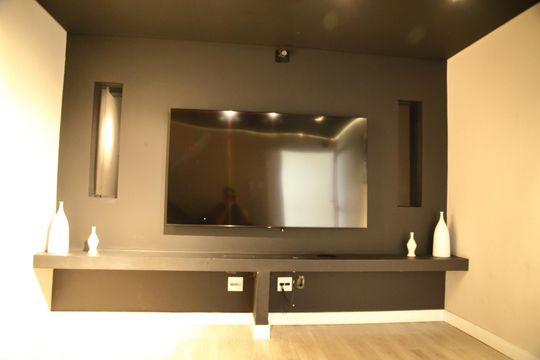 Área comum - Sala de Vídeo  de apartamento à venda com 2 quartos, 48m² em Bairro dos Casa, São Bernardo do Campo