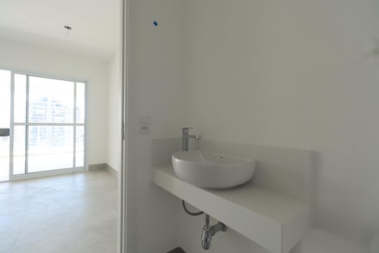 Lavabo de apartamento à venda com 2 quartos, 105m² em Vila Gomes Cardim, São Paulo