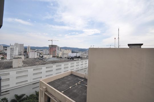 Vista do Quarto de apartamento para alugar com 1 quarto, 28m² em Vila Gustavo, São Paulo