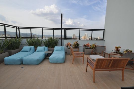 Área comum de apartamento para alugar com 1 quarto, 28m² em Vila Gustavo, São Paulo