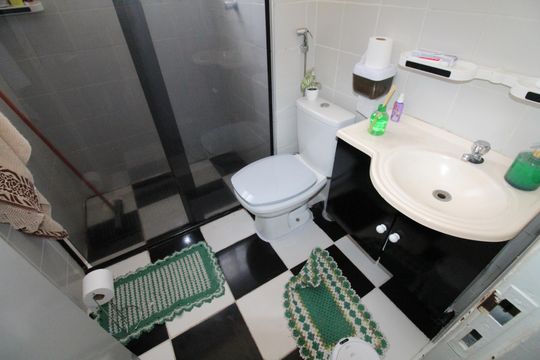 Banheiro social de apartamento para alugar com 2 quartos, 84m² em Vista Verde, São José dos Campos