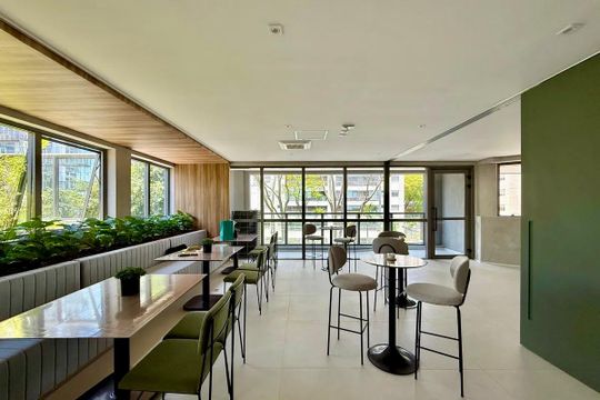 Academia de kitnet/studio para alugar com 1 quarto, 25m² em Santo Amaro, São Paulo