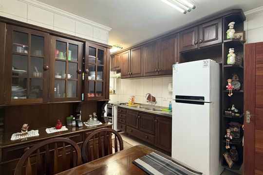 Cozinha de apartamento para alugar com 3 quartos, 115m² em Centro, Guarujá