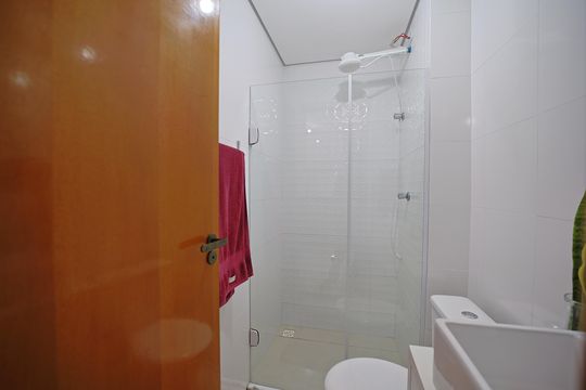 Banheiro de apartamento à venda com 1 quarto, 34m² em Penha de França, São Paulo