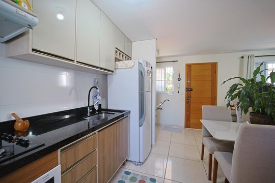Cozinha e Área de Serviço de apartamento à venda com 1 quarto, 34m² em Penha de França, São Paulo