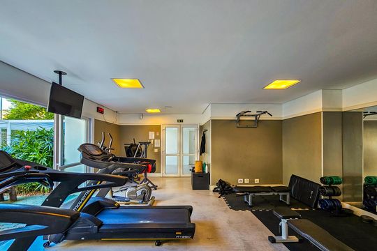 Área comum - Academia de apartamento à venda com 2 quartos, 64m² em Santana, Porto Alegre