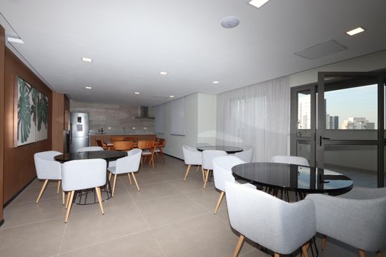 Área comum - Espaço Gourmet de apartamento à venda com 1 quarto, 31m² em Vila Prudente, São Paulo
