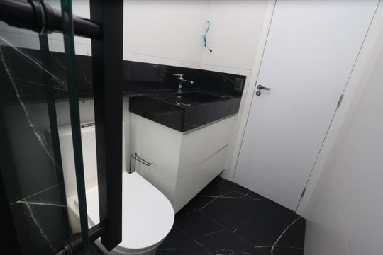Banheiro de apartamento à venda com 1 quarto, 31m² em Vila Prudente, São Paulo