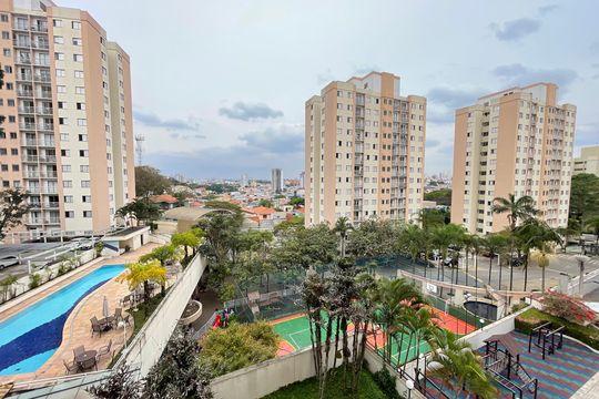 Varanda da Sala de apartamento para alugar com 2 quartos, 84m² em Jardim das Vertentes, São Paulo