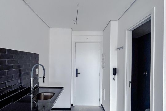 Cozinha de kitnet/studio à venda com 1 quarto, 30m² em Tatuapé, São Paulo