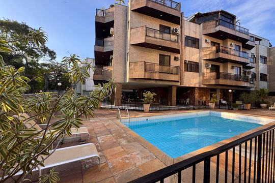 Área comum - Piscina de apartamento à venda com 3 quartos, 148m² em Recreio dos Bandeirantes, Rio de Janeiro