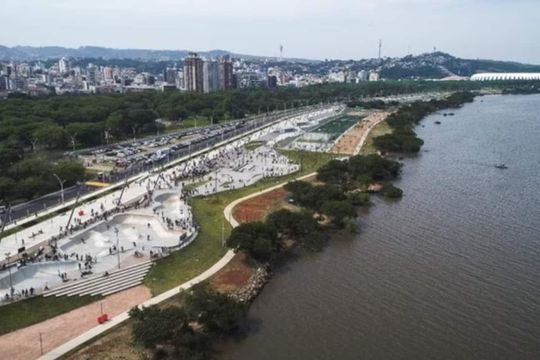 Vista de kitnet/studio para alugar com 1 quarto, 27m² em Centro Histórico, Porto Alegre