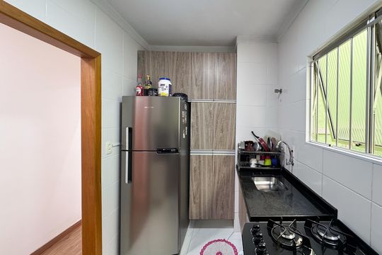 Cozinha de casa à venda com 2 quartos, 57m² em Santa Terezinha, São Bernardo do Campo