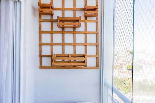 Varanda sala de apartamento à venda com 3 quartos, 58m² em Limão, São Paulo