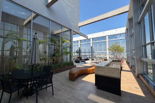 Área comum de kitnet/studio à venda com 1 quarto, 30m² em Pinheiros, São Paulo