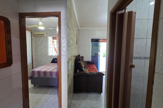Cozinha de casa para alugar com 3 quartos, 100m² em Jardim Samambaia, Praia Grande