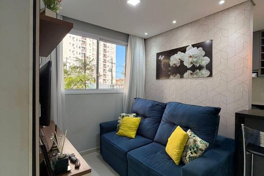 Apartamento para alugar com 2 quartos, 46m² em Areia Branca, Santos