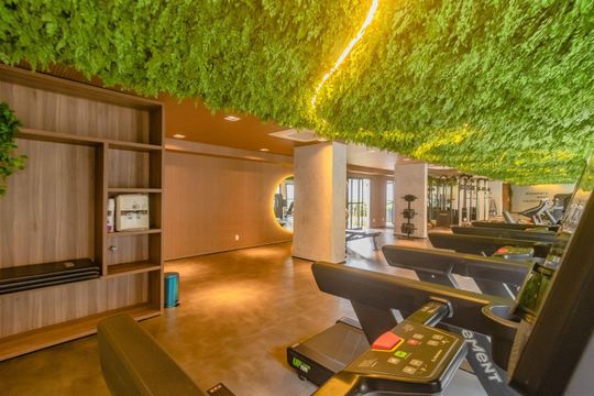 Área comum - Academia de kitnet/studio para alugar com 1 quarto, 26m² em Vila Clementino, São Paulo