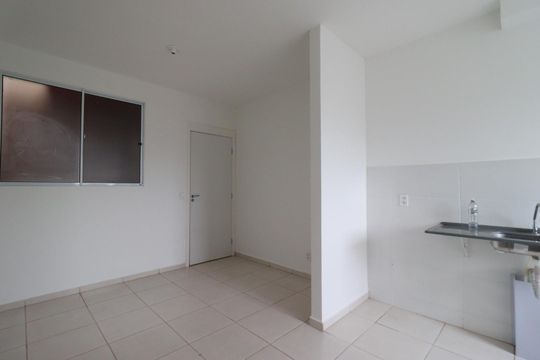 Sala de apartamento para alugar com 2 quartos, 43m² em Jardim Emília, Ribeirão Preto