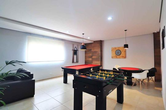 Sala de Jogos de apartamento à venda com 2 quartos, 55m² em Parque Industriario, Santo André