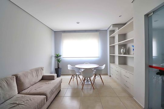 Área comum de apartamento à venda com 2 quartos, 55m² em Parque Industriario, Santo André