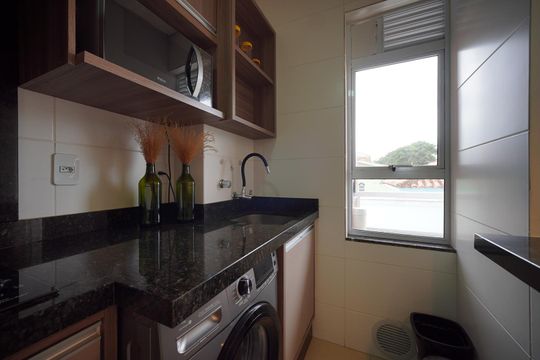 Área de Serviço  de apartamento para alugar com 2 quartos, 70m² em Ingleses Norte, Florianópolis