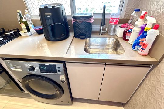 Área de Serviço de apartamento para alugar com 2 quartos, 43m² em Jardim Angelica, Guarulhos