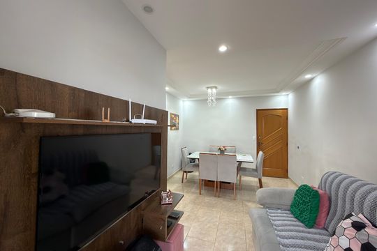 Sala de apartamento à venda com 2 quartos, 67m² em Jardim Continental, São Bernardo do Campo